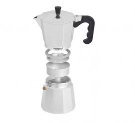 Ibric pentru cafea Espresso Italiana VonShef 1000140, 6 Cupe, Cafea Moka 