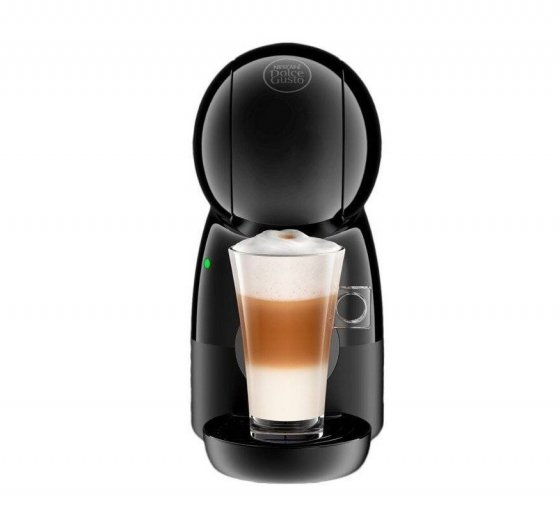 Aparat de cafea DeLonghi Nescafe Dolce Gusto EDG110.AB, capsule XS, presiune 15 bar, espresso, capuccino, putere 1400W, capacitate 0.8L, functie de oprire automata, negru
