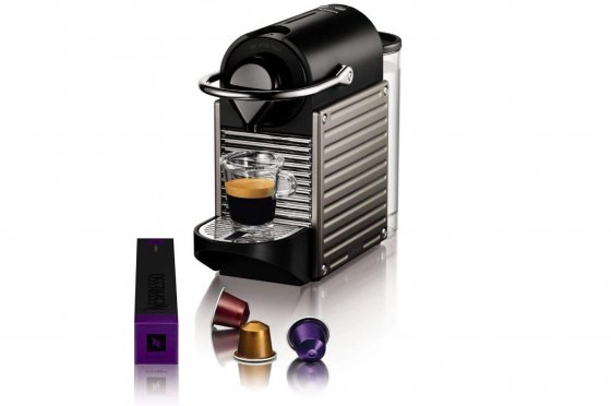 Aparat de cafea Nespresso Krups Pixie XN304T, Presiune 19 bar, Capacitate 0.7 Litri, Oprire automata