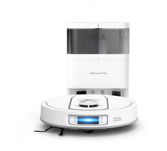 Aspirator robot Rowenta X-Plorer Serie 580 Max RR9547E0, 10 KPa, 120 minute, harti,, functie mop extensibil, evitare obstacole, anti-incalcire, mopuri cu dubla rotatie, laser LiDAR 360