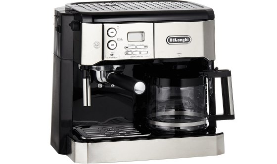 Espressor de cafea 2-in-1, clasic si cu filtru Delonghi BCO431.S, capacitate 1.4L, putere 1750W, sistem cappucino, suport filtru compatibil cu capsule, timer 24 ore, 31938