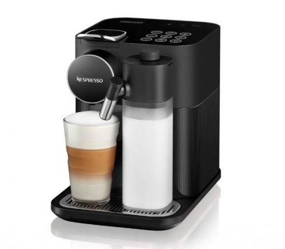 Nespresso DeLonghi Lattissima EN650.B, functie one-touch, presiune 19 bari, putere 1400W, cu capsule, functie de curatare si oprire atomata