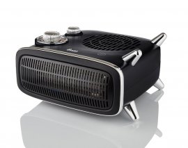 Aeroterma Electrica cu Aer Cald Swan SH27020N 2000W, Pozitionare Verticala si Orizontala, Termostat Reglabil, Siguranta Supraincalzire, 2 Setari Viteza, Silentioasa, Finisaje cu Crom