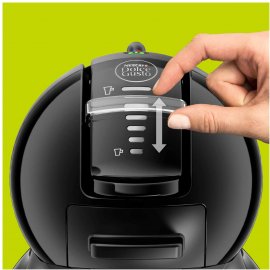 Aparat de cafea DeLonghi cu capsule Dolce Gusto Mini-Mi EDG155.BG, Automat, Putere 1500 W, Presiune 15 bari, functie eco, capacitate rezervor 0.8 L, alb-gri