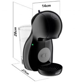 Aparat de cafea DeLonghi Dolce Gusto EDG210.BGY, capsule XS, esspresso, capuccino, putere 1600W, capacitate 0.8L