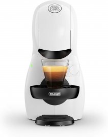 Aparat de cafea DeLonghi Nescafe Dolce Gusto EDG110.W, capsule XS, presiune 15 bar, espresso, capuccino, putere 1400W, capacitate 0.8L, functie de oprire automata, alb