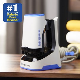 Aparat de calcat vertical cu abur Russell Hobbs 26740-56, 1500 W, incalzire rapida, include accesoriu pentru tesaturi, cablu de 3 metri, fier de calcat pentru voiaj