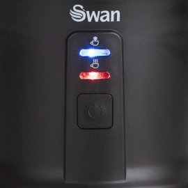 Aparat de facut spuma de lapte Swan SK33020BLKN, putere 500W, functie de incalzire lapte, 2 straturi antiaderente, culoare negru