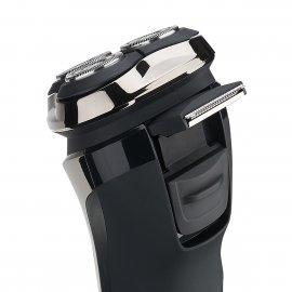 Aparat de Ras Electric fara Fir HAEGER G-MAN ULTRA, Autonomie 90 Min, Utilizare Wet & Dry, 3 Lame cu Sistem Flotant, Afisaj LED, Waterproof