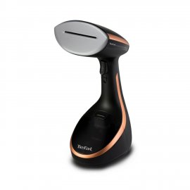Aparat de calcat cu abur Tefal Access Steam Care DT9100E0, 1600 W, abur 30 g/min, 40 sec, 3 functii, suport detasabil, 3 accesorii, negru/maro