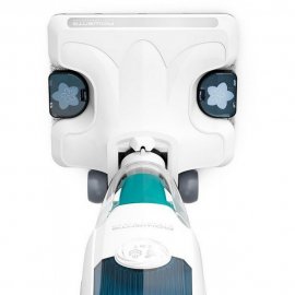 Aspirator cu Functie de Curatat cu Abur Rowenta Clean & Steam Revolution Green RY7777WH, 1500W, cablu 7.5m, accesoriu covoare, filtru anticalcar