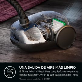 Aspirator cu sac AEG AB61C2DB,  850W, sac 3.5l, Albastru