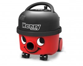 Aspirator cu sac Henry Numatic NRV160-11, Capacitate 6 l, Putere 620 W, Raza de actiune, 26 m, Rosu