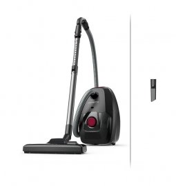 Aspirator cu sac Rowenta Green Force Max RO4933EA, 900W, 70% plastic reciclat, sac Hygiene+, lungime cablu 8.4m, recipient praf 4.5L, perie EasyBrush