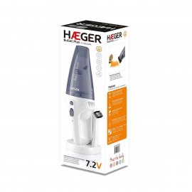 Aspirator de Mana HAEGER BULLET PLUS, 7.2 V, Putere 45W, Aspirare Umeda Uscata, Silentios, Aspira si Lichide, 3 Accesorii Incluse, PV-45G.004A 