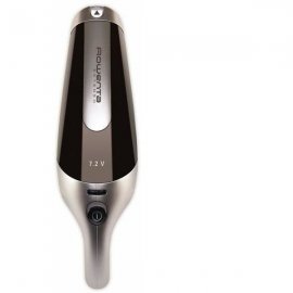  Aspirator de mana Rowenta AC476901, 7.2 V, Autonomie 16 min, Sistem cyclonic, Aspirare uscata, Negru/Argintiu 