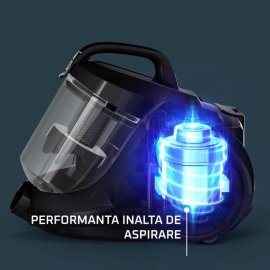 Aspirator fara sac Rowenta Compact Power Cyclonic RO3725EA, 750W, recipient praf 1.5 L