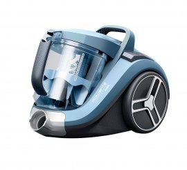 Aspirator fara sac Rowenta Compact Power XXL RO4B11EA, 900 W, recipient pentru praf 2.5 L, filtrare 99.98%, compact, bleu