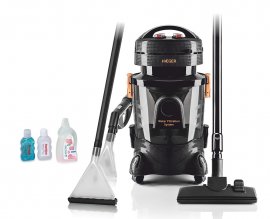 Aspirator Injectie Extractie Multifunctional cu Spalare si Filtrare prin Apa HAEGER Aquaclean Pro, 1200W, Putere 20KPa,  Aspira Podele si Curata Covoare, Tapiterii, Saltele