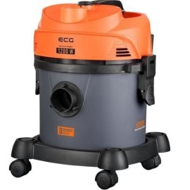 Aspirator multifunctional ECG VM 2120 Hobby, Putere 1200 W, Rezervor 12L, Aspirare umeda si uscata, suflanta
