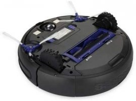 Aspirator robot Rowenta Smart Force Essential RR6926WH, 3 functii, senzor infrarosu si de cadere, perie laterala, mop, telecomanda