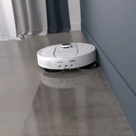 Aspirator robot Rowenta X-Plorer Serie 580 Max RR9547E0, 10 KPa, 120 minute, harti,, functie mop extensibil, evitare obstacole, anti-incalcire, mopuri cu dubla rotatie, laser LiDAR 360