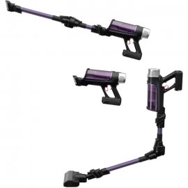 Aspirator vertical Rowenta X-Force Flex 9.60 Allergy RH2039WO, 200W, putere de aspirare 100 air watts, recipient praf 0.4 l, autonomie pana la 45 minute, perie cu iluminare LED, tub flexibil