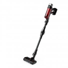 Aspirator vertical Rowenta XForce Flex 9.60 Animal Care RH2077WO, 100 air watts, 200 W, Tub Flex, Smart Control Display, autonomie de 45 minute, Rosu/negru