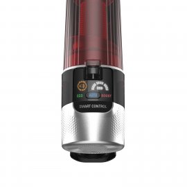 Aspirator vertical Rowenta XForce Flex 9.60 Animal Care RH2077WO, 100 air watts, 200 W, Tub Flex, Smart Control Display, autonomie de 45 minute, Rosu/negru