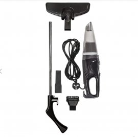 Aspirator vertical si de mana cu fir 2 in 1 Goblin Gsv101B , Putere 600W, Filtru Hepa, Cablu 5 m, Negru/Gri