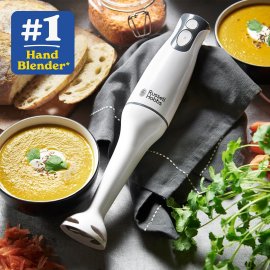 Blender de mana Russell Hobbs Go Create 27550, 200W, 2 trepte de viteza