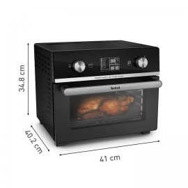 Cuptor cu aer cald Tefal Easy Fry FW605810, 7 programe automate, 3 programe manuale, capacitate 20 L, cos pentru gatit cu aer cald