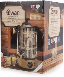 Dispenser de apa calda din otel inoxidabil Swan SWU5L, fierbator, capacitate 5L, putere 300W