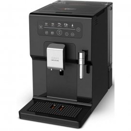 Espressor automat Krups Intuition EA870810, cu ecran tactil, presiune 15 Bar, putere 1450W, capacitate rezervor apa 3L, capacitate cafea boabe 250g, rasnita integrata, functie capuccino 