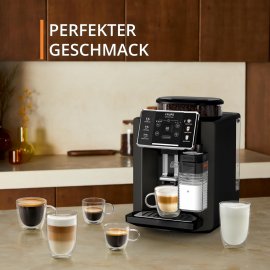 Espressor automat KRUPS Sensation Milk EA912B10, Capacitate  1.7l, Putere 1450W, 15 bar, negru