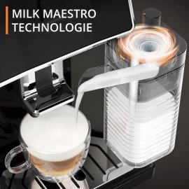Espressor automat KRUPS Sensation Milk EA912B10, Capacitate  1.7l, Putere 1450W, 15 bar, negru