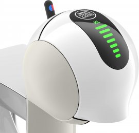 Espressor cu capsule DeLonghi NESCAFE Dolce Gusto Infinissima Touch EDG268.W, 15 bari, capacitate rezervor 1.2L, ecran LED, Alb cu crem