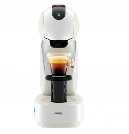 Espressor cu capsule DeLonghi NESCAFE Dolce Gusto Infinissima Touch EDG268.W, 15 bari, capacitate rezervor 1.2L, ecran LED, Alb cu crem