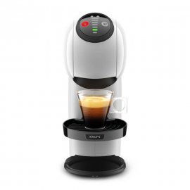 Espressor cu capsule KRUPS Dolce Gusto Genio S KP243110, 0.8l, 1500 W, 15 bar, alb-negru