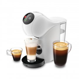Espressor cu capsule KRUPS Dolce Gusto Genio S KP243110, 0.8l, 1500 W, 15 bar, alb-negru