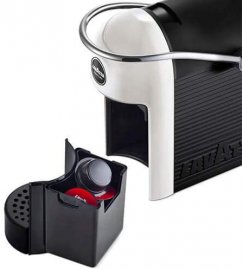 Espressor cu capsule Lavazza Jolie Coffee 18000230, cu aparat de preparat spuma de lapte, presiune 10 bar, putere 1250W, oprire automata 