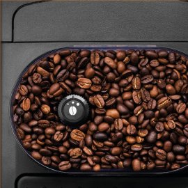 Espressor de cafea automat Krups Essential Picto EA810870, presiune 15 bar, putere 1450W, capacitate rezervor 1.7L, rasnita integrata, 6 bauturi, functie cappuccino