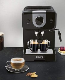 Espressor de cafea Krups XP320840, Presiune 15 bar, opio steam, sistem cappucino, capacitate 1.5L