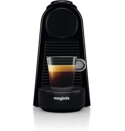 Espressor de cafea Magimix Essenza Mini 11368, presiune 19 bar, putere 1260W, capacitate 600 ml, oprire automata,  tava de scurgere detasabila, 61786