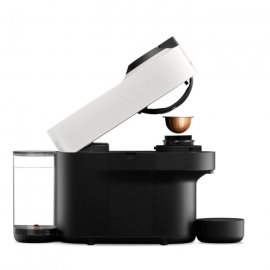 Espressor KRUPS cu capsule Nespresso Vertuo Pop XN920110, 1500W, 19 Bar, Centrifusion, Conectare la telefon, 0.6L, Alb