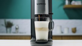 Espressor Krups Nespresso Atelier XN890810, presiune 19 bar, putere 1500W, capacitate 1L, functie spumare lapte, oprire automata