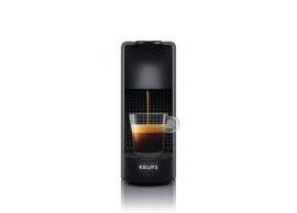 Espressor Krups Nespresso Essenza Mini XN110B10, putere 1310W, presiune 19 bar, capacitate 0.6L, programare oprire automata, gri