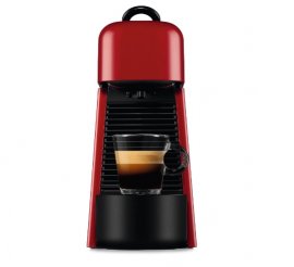 Espressor Nespresso Krups Essenza Plus XN5101P2, putere 1260W, presiune 19 bar, conectare Bluetooth, capacitate 1L, alerta decalcifiere, 4 modalitati de preparare cafea, rosu