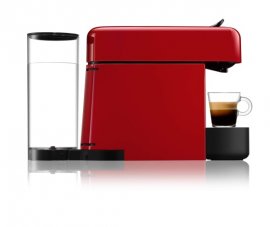 Espressor Nespresso Krups Essenza Plus XN5101P2, putere 1260W, presiune 19 bar, conectare Bluetooth, capacitate 1L, alerta decalcifiere, 4 modalitati de preparare cafea, rosu
