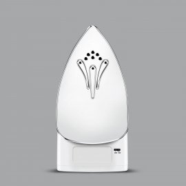 Fier de calcat AEG Motion EDBT800 pentru calatorii, 800 W, 0.08 l, 45 g/min, Talpa inox, Rosu/Alb